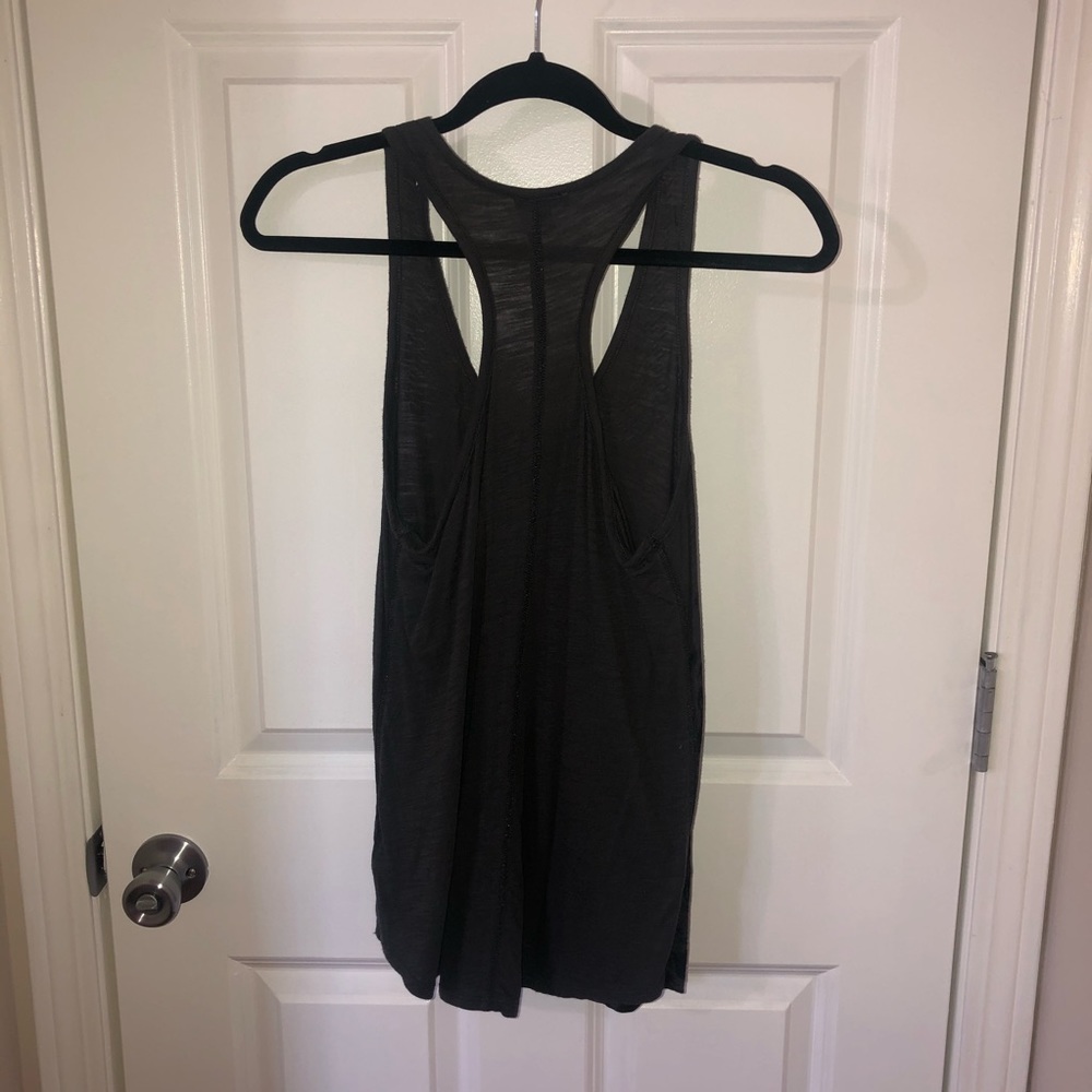 πππ 3 for $20 ππExpress Grey Razor Back tank - Picture 2 of 8